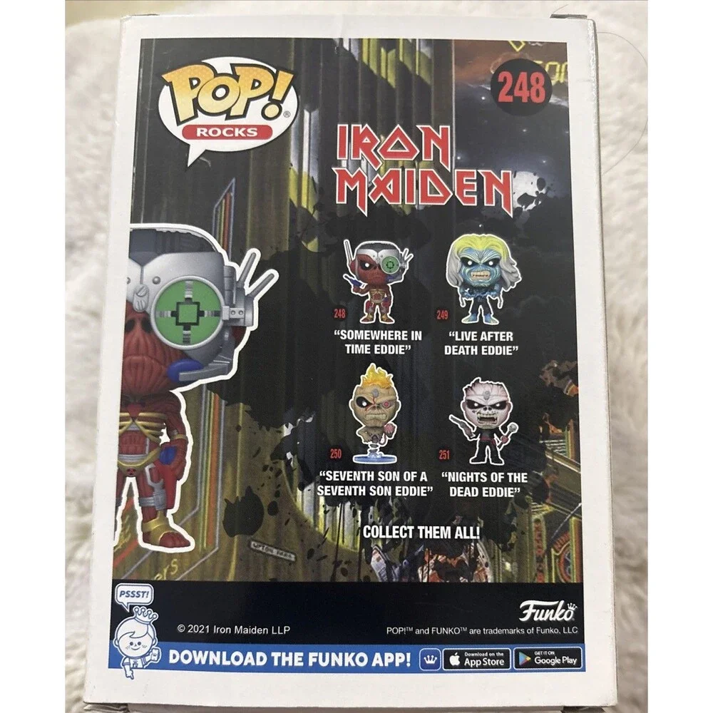 Funko POP Rocks Iron Maiden Cyborg Eddie #438